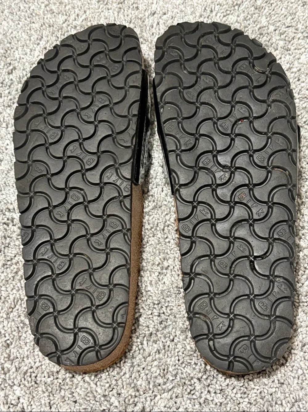Birkenstock Black Molina Slide Sandals Size 39 US 8-8 1/2
